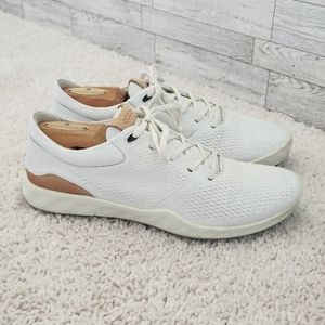 Ecco S-Lite Damskie Buty Golfowe Biale Sneakers